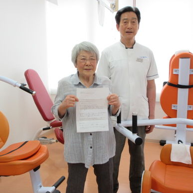油圧式トレーニングマシーンの効果７