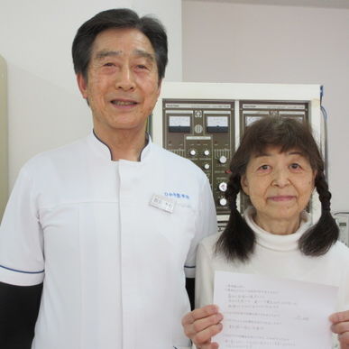 歩行も寝返りを打つのも大変だった腰の痛みがとれた！